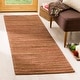 preview thumbnail 40 of 48, SAFAVIEH Handmade Cape Cod Arkie Coastal Jute Rug 2'3" x 10' Runner - Rust - Runner