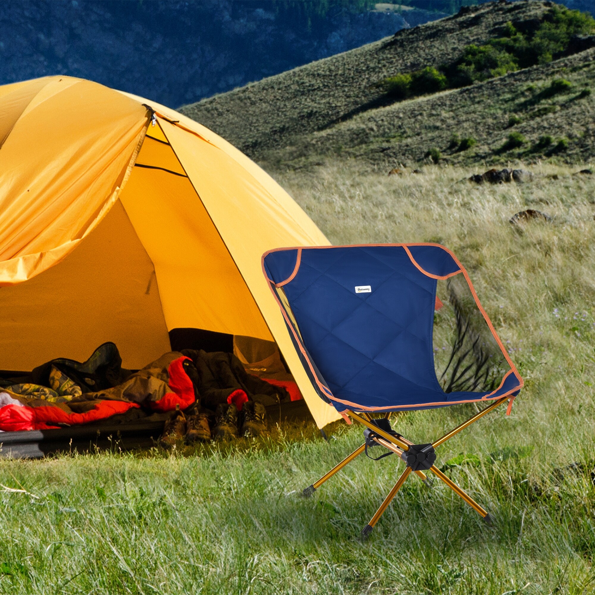 Collapsible sales backpacking chair