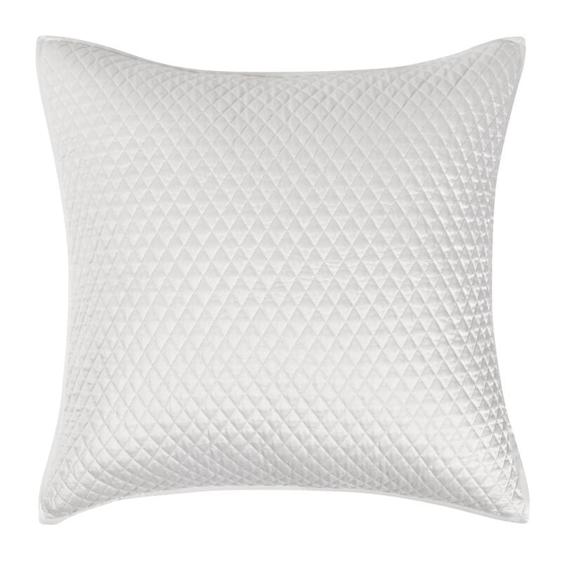 Winthrop 100% Sateen Sham by Kosas Home - 26x26 - White
