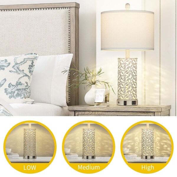 Lamps white and gold 2025