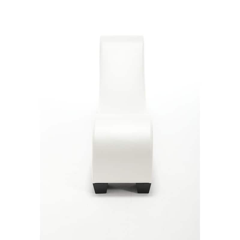62.2" Chaise Longue Chair with Wood Frame