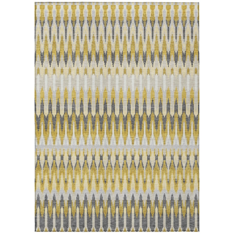 Machine Washable Indoor/ Outdoor Chantille Moroccan Rug