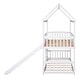 preview thumbnail 6 of 10, Twin over Twin Bunk Bed with Slide & Playhouse Design - Space-Saving Fun