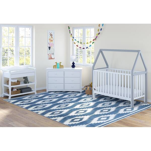 Shop Storkcraft Orchard 5 In 1 Convertible Crib Detachable Canopy Jpma Certified 1 Year Warranty Overstock 27875565