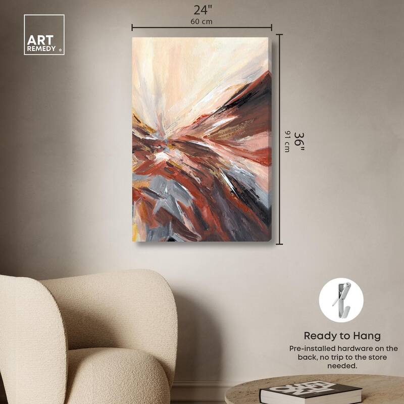 Terra Mystica II Canvas by Art Remedy, Gallery Wrapped