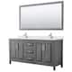 Option Dark Gray / Giotto Quartz Top / Polished Chrome