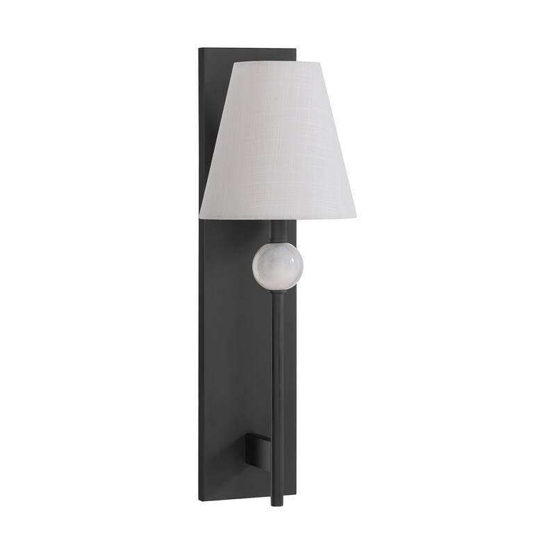 Travis 1-Light Wall Sconce - Matte Black