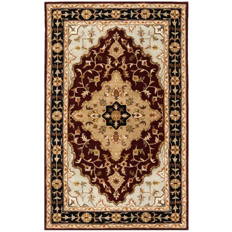 SAFAVIEH Handmade Heritage Kassandra Traditional Oriental Wool Rug