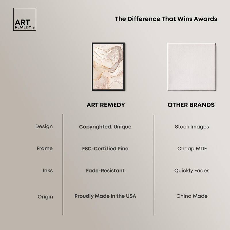 Contoured Reverie II Canvas by Art Remedy