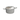 BergHOFF Balance Non-stick Ceramic Stockpot 10", 5.8qt. With Glass Lid, Recycled Aluminum, Moonmist