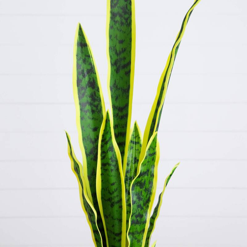 30-in Artificial Sansevieria Plant - Green