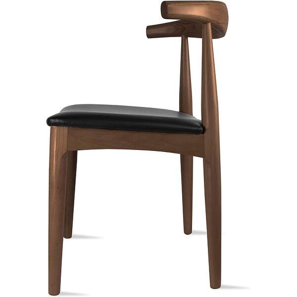 Wood Dining Chairs With Arms  . At Houzz We Want You To Shop For Homedotdot Modern Dining Chairs Wood Armchairs, Set Of 2, Black With Confidence.