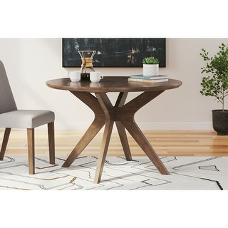 Signature Design by Ashley Lyncott Brown Round Dining Table - 45"W x 45"D x 30"H