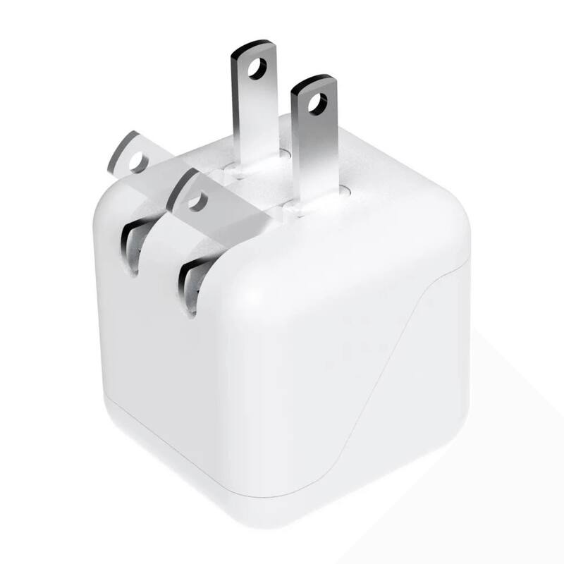 Xyst 2.4-Amp Dual USB Foldable Wall Charger