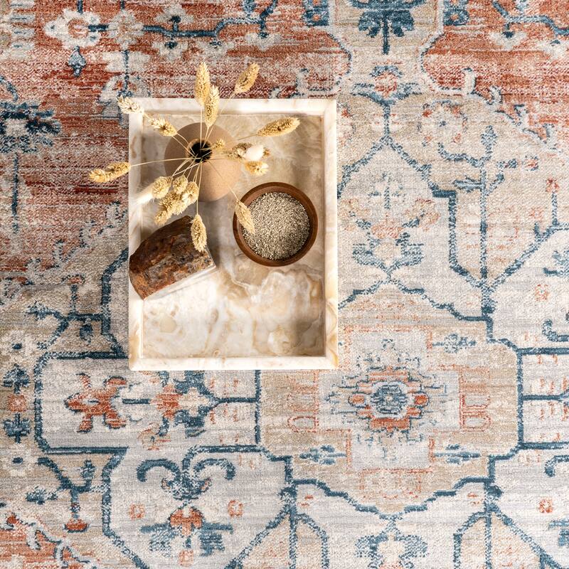 Nuloom Zara Vintage Medallion Area Rug