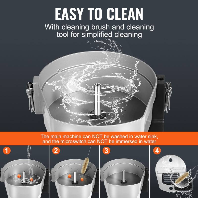 Electric Vegetable Slicer for Slicing Shredding Dicing and Slitting, with Cut-Resistant Gloves