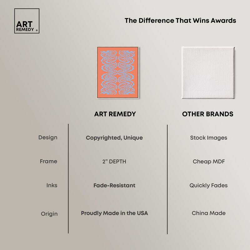 Artsy Pattern Canvas by Art Remedy