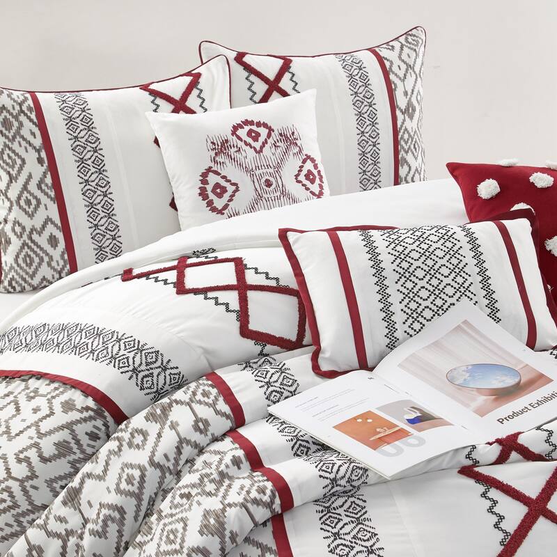Nanshing Trina Embroidered 7-Piece Comforter Set