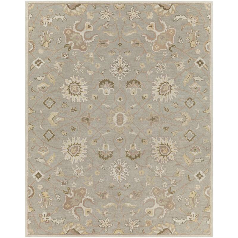 Hand-tufted Trey Traditional Wool Area Rug