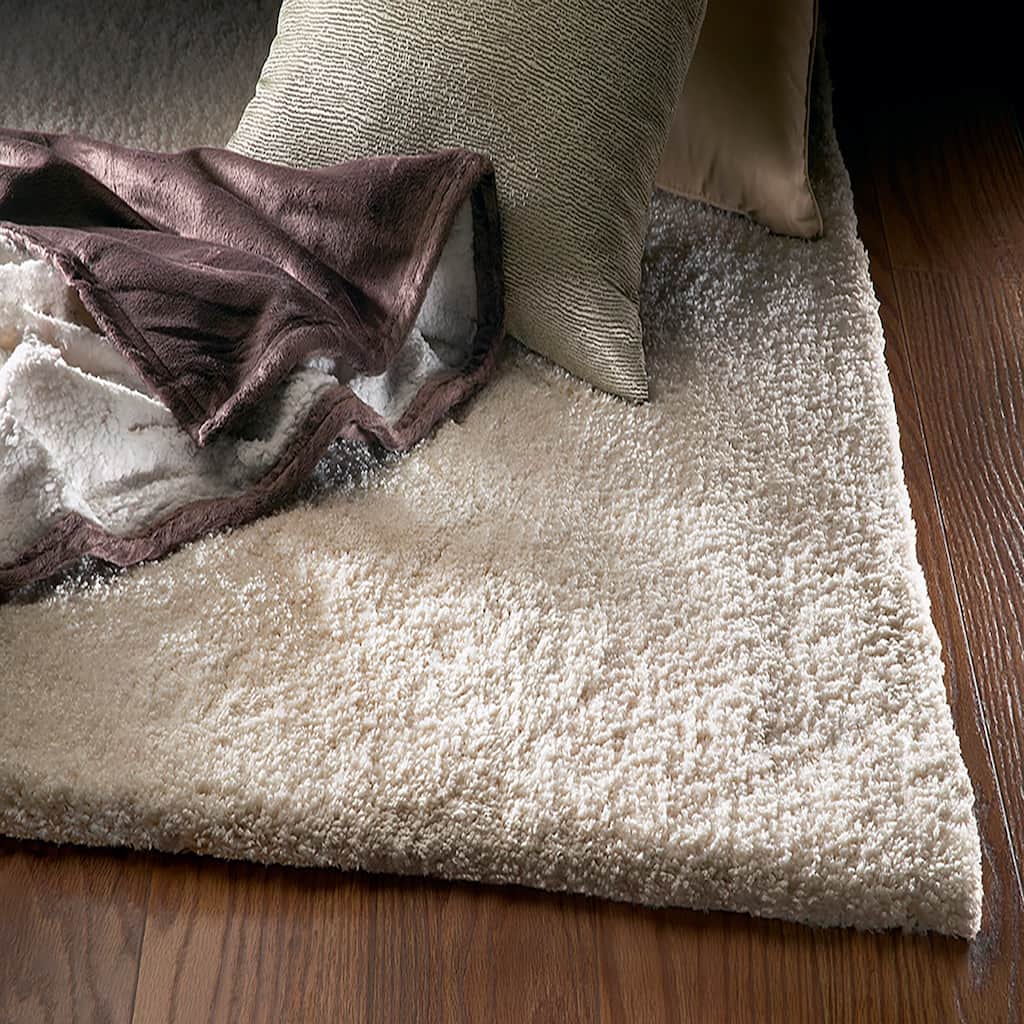 Domani Euphoria Cozy Ivory Shag Rug