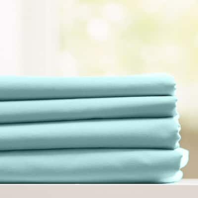 Queen Size Luxury Comfort 4-Piece Bed Sheet Set 1800 Series Bedding Super Soft Feel