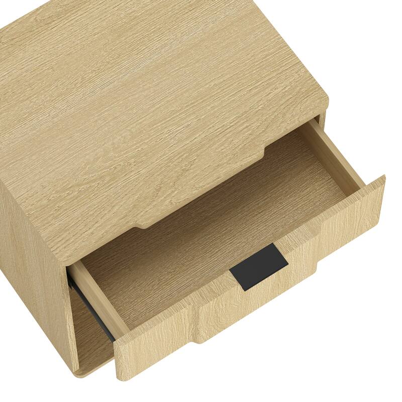 Manhattan Comfort Clive 22 Inch 1 Drawer Nightstand