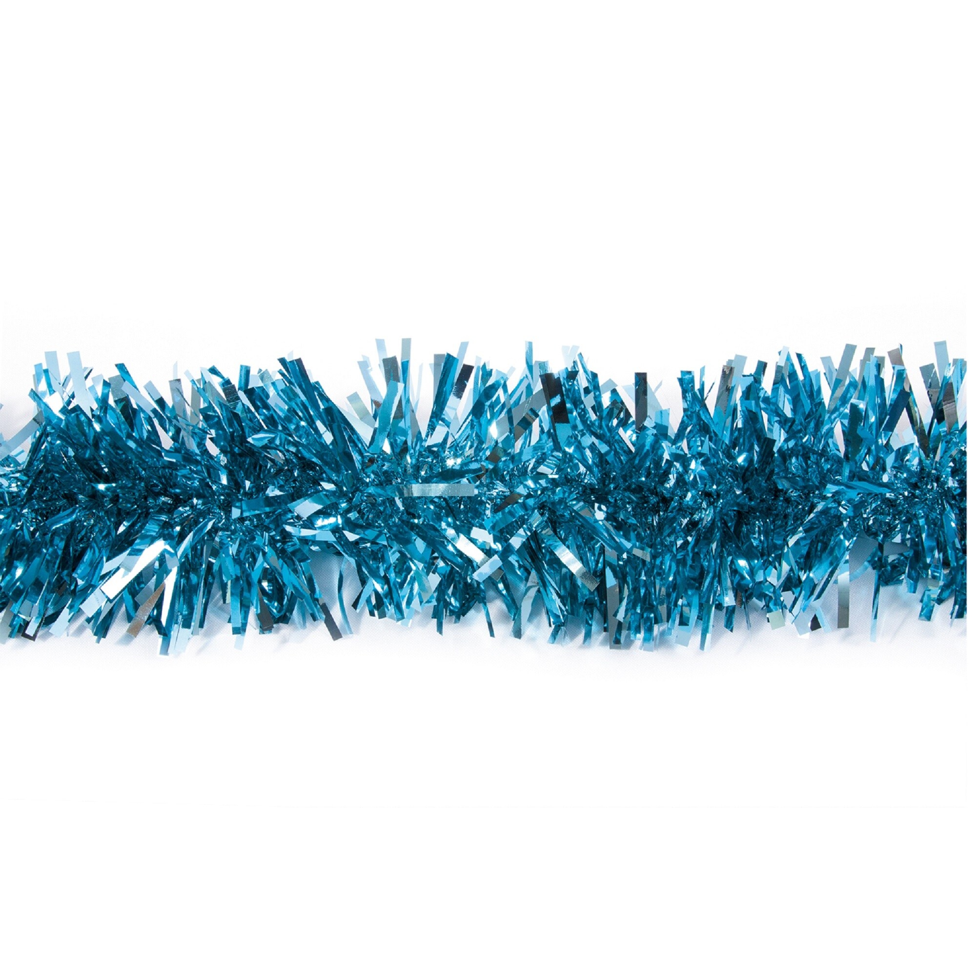 Shop 25 Turquoise Blue Metallic Twist Novelty Christmas Garland Overstock 30149562