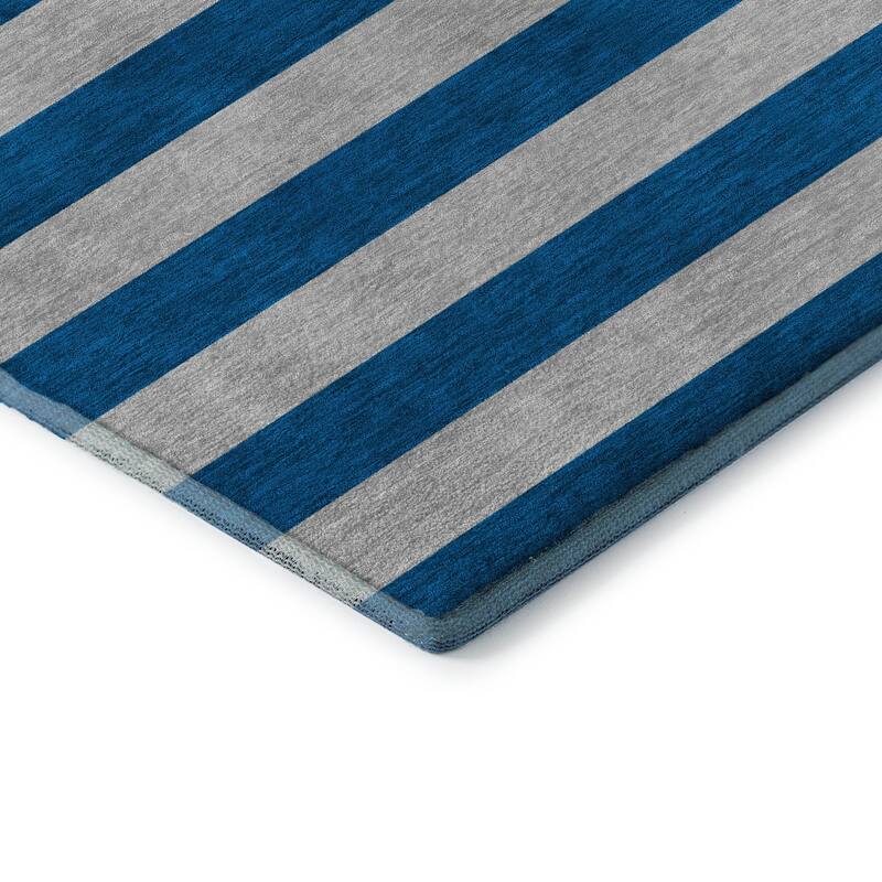 Premium Washable Super Soft Cabana Stripe Mayfield Rug