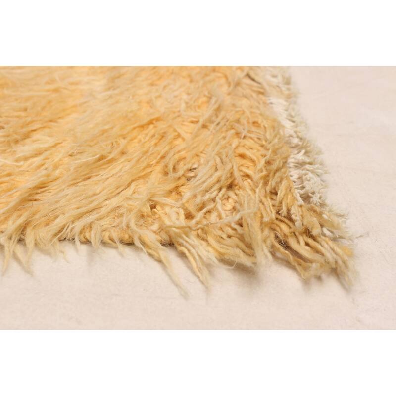 ECARPETGALLERY Hand-knotted Finest Peshawar Ziegler Orange Wool Rug - 8'2 x 9'10