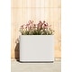 preview thumbnail 28 of 44, Veradek Demi Series Span Plastic-Stone Planter