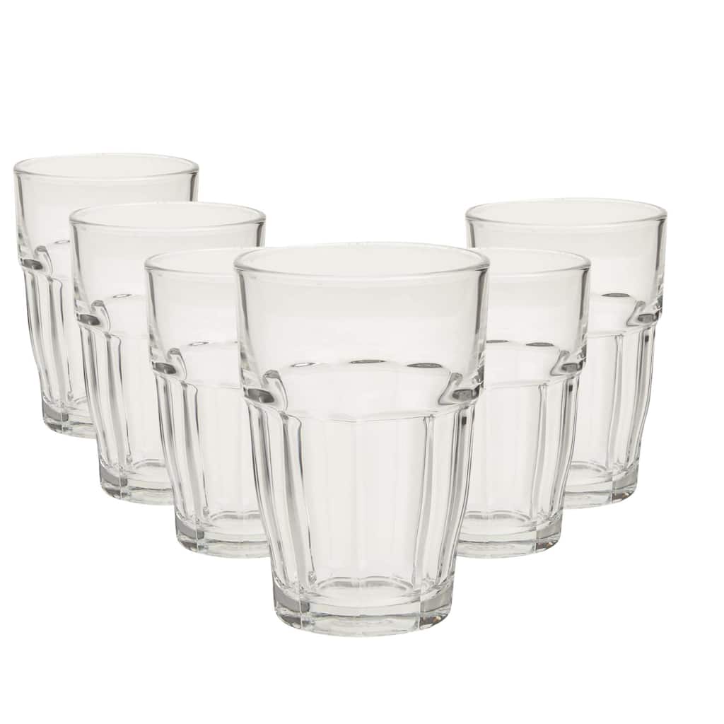 Bormioli Rocco Set of 6 Rock Bar Beverage Glasses