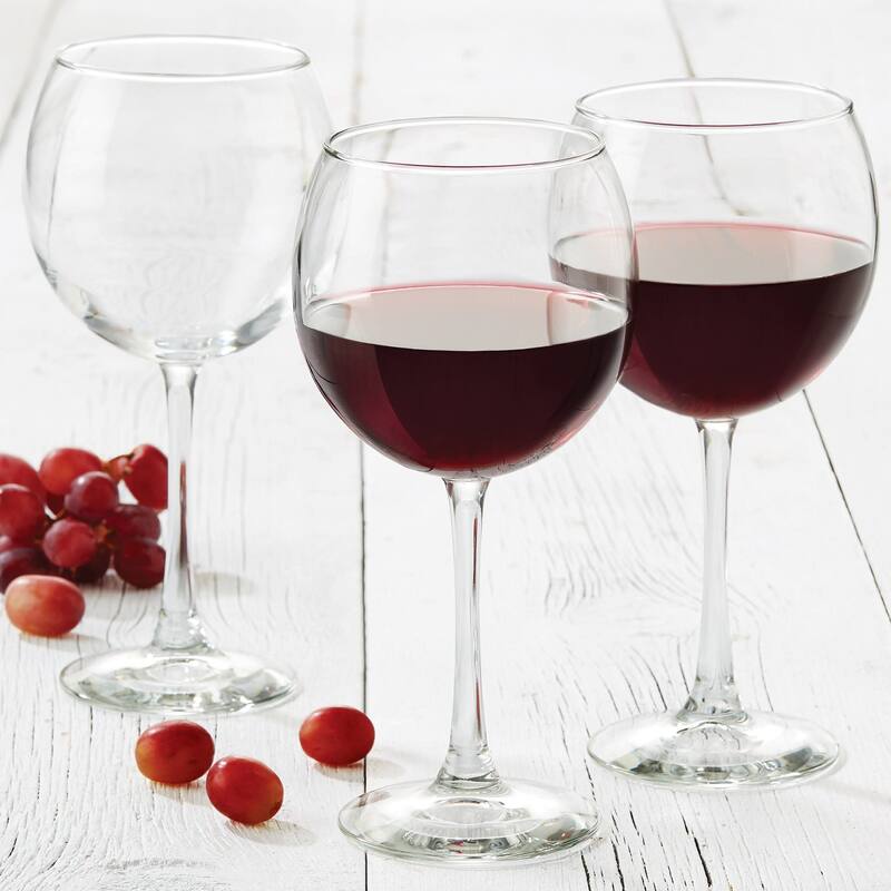 Libbey Vina Red Wine Glasses, 18.25-ounce, Set of 6 - Set of 6