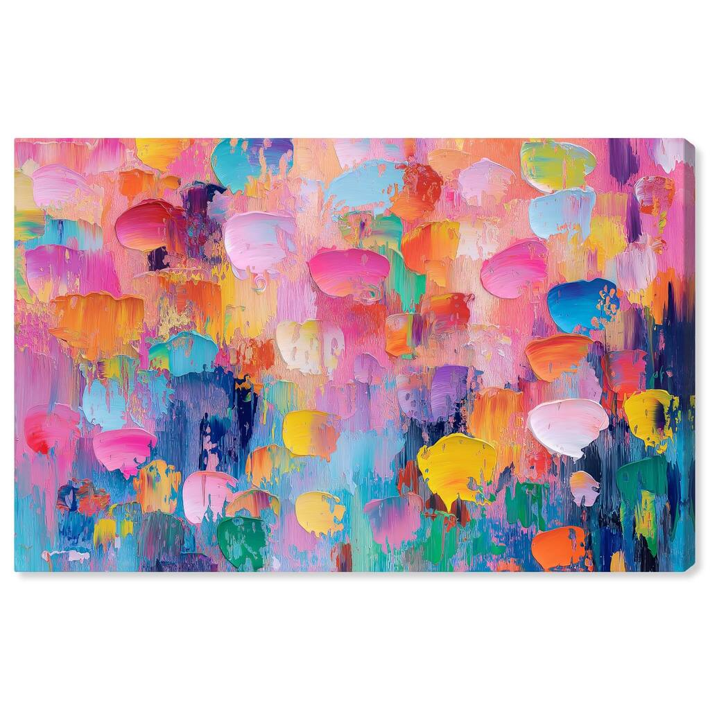 Jubilee of Colors Canvas by Art Remedy, Gallery Wrapped