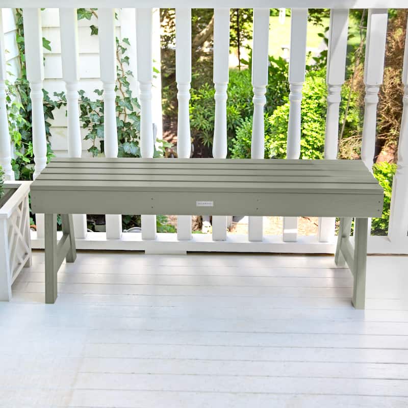 HIGHWOOD Weatherly 4-foot Eco-friendly Synthetic Wood Picnic Bench