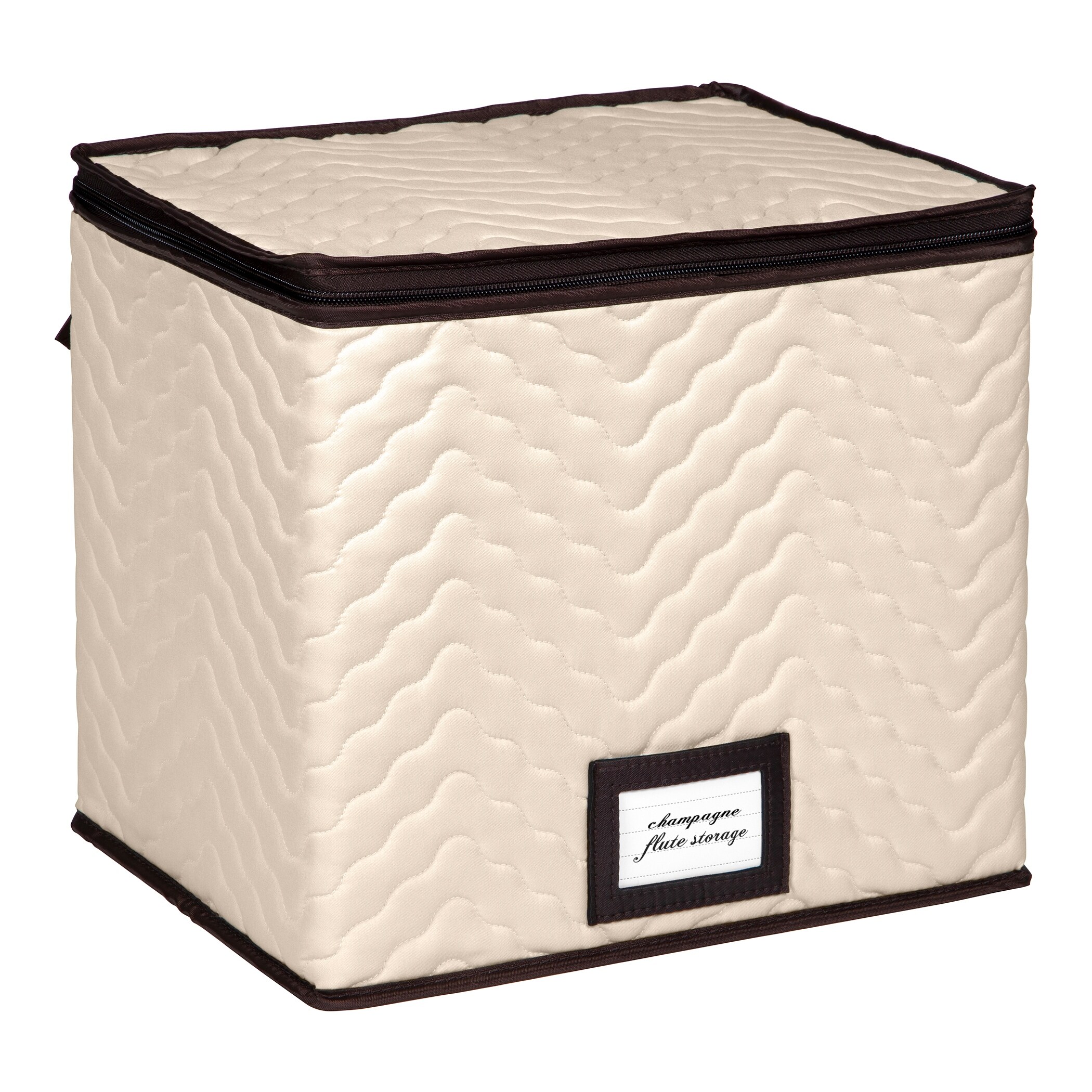 Champagne glass storage box outlet
