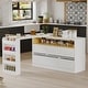 preview thumbnail 7 of 18, Desk Makeup Table Multi-Functional Furniture for Kitchen, Bedroom