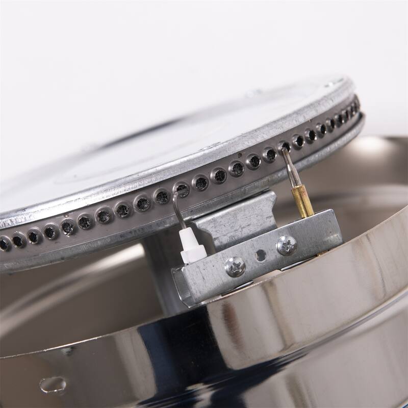 Outdoor Stainless Steel 48,000 BTU Propane Patio Heater with Wheels and Cover