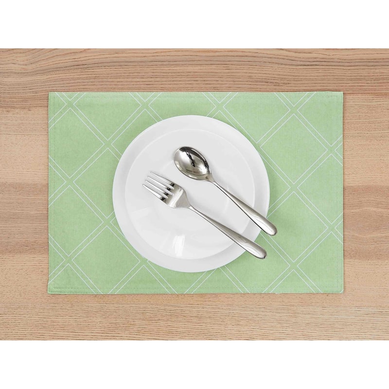 Izod Harbor Trellis 4-Pack Placemat Set - Placemat S/4