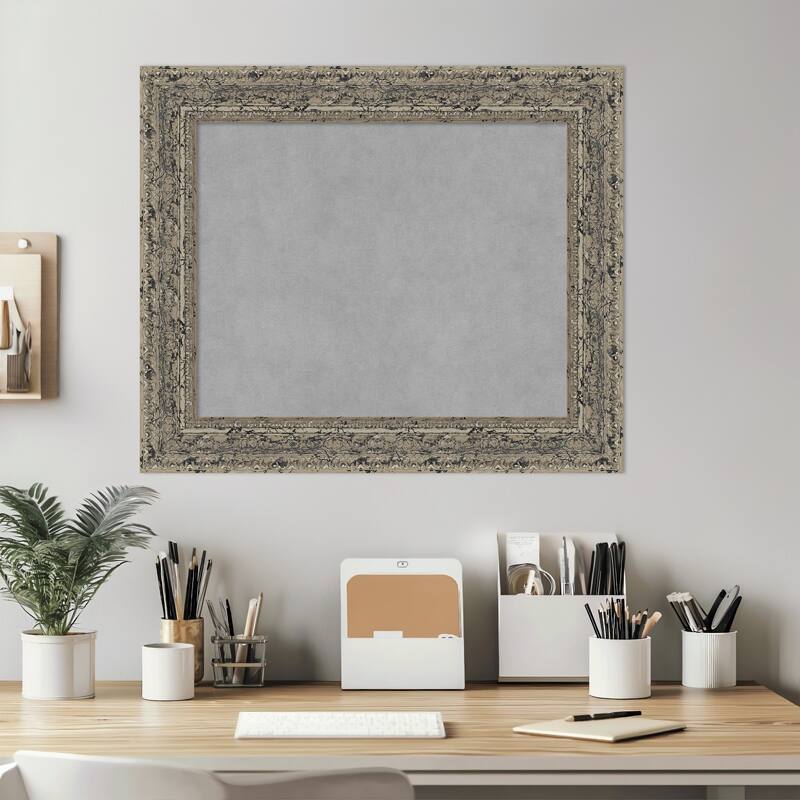 Amanti Art Attic Aged Black Framed