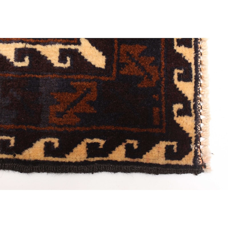 ECARPETGALLERY Hand-knotted Teimani Beige Wool Rug - 2'10 x 4'10