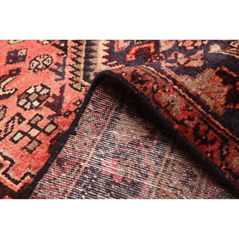 ECARPETGALLERY Hand-knotted Andelz Light Red Wool Rug - 4'8 x 6'8