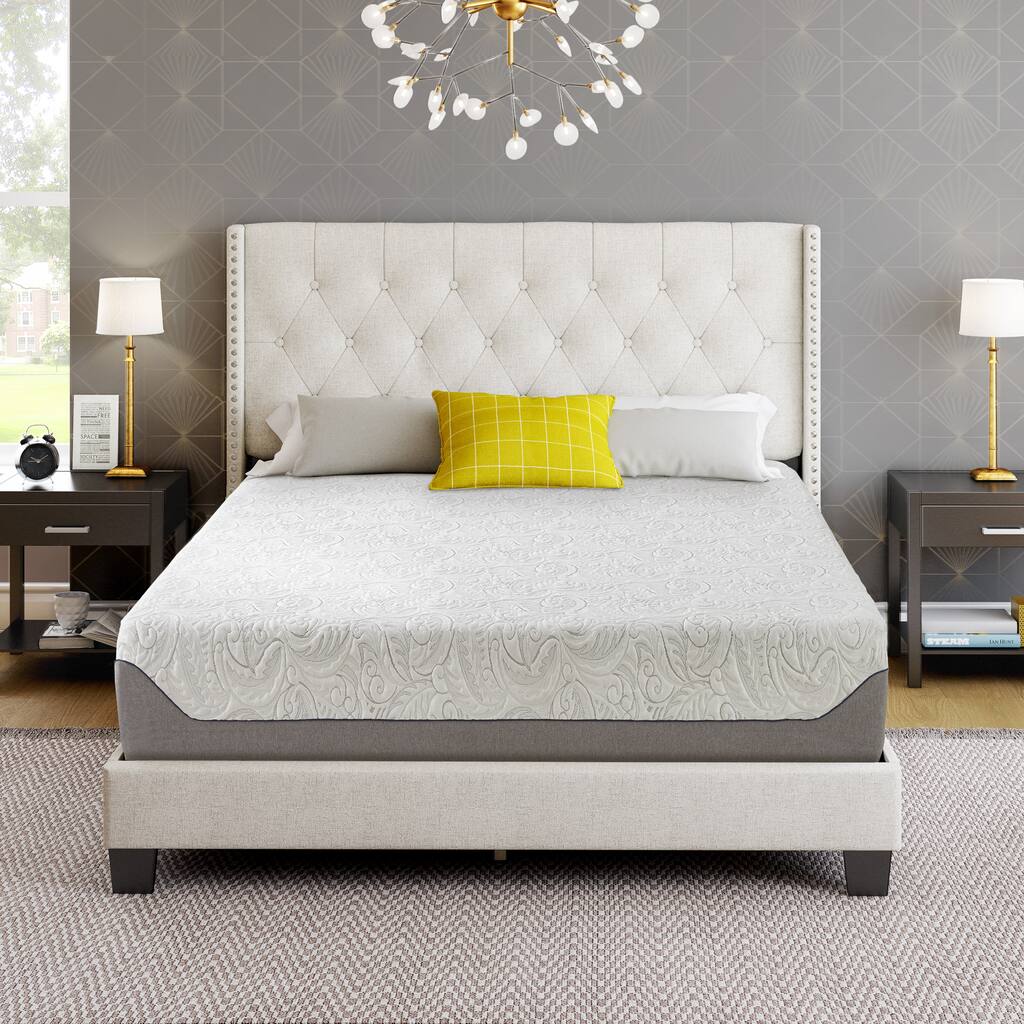 Boyd Sleep Air Flow 10" Tri-Layered Gel Memory Foam Mattress, Medium Firm