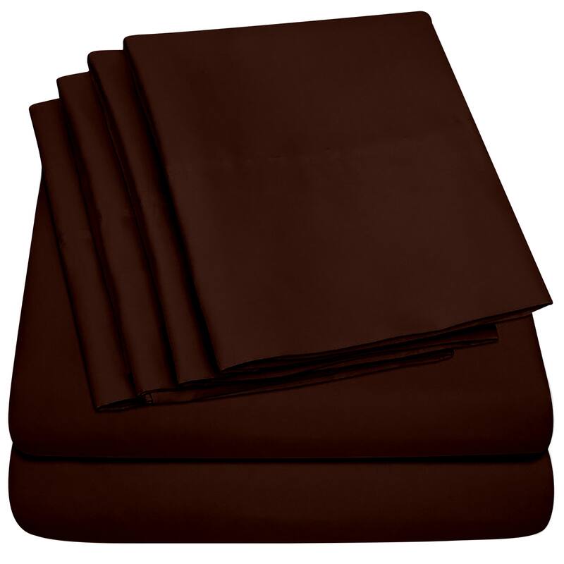 Premium Home Collection Microfiber Soft Cooling Bed Sheet Set - 6 Piece Set