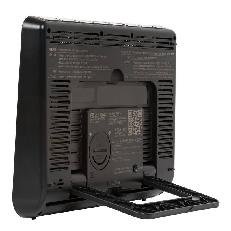 La Crosse Technology Wireless Weather Station with Atomic Time, 308-47737-INT