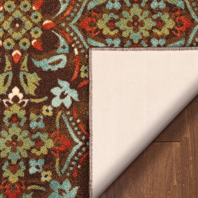 Well Woven Kings Court Florence Tile Multi-Medallion Modern Area Rug