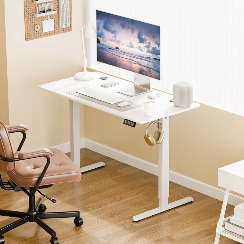 Electric Standing Desk, Height Adjustable Desk with LED Display