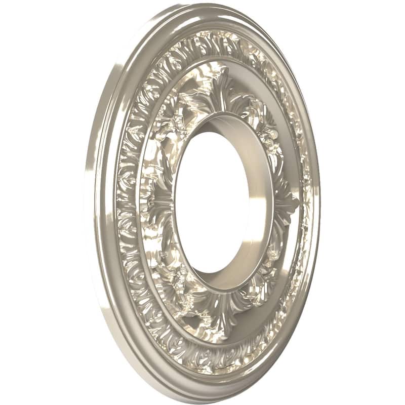 3 1/2" Inside Diameter - Baltimore Thermoformed PVC Ceiling Medallion