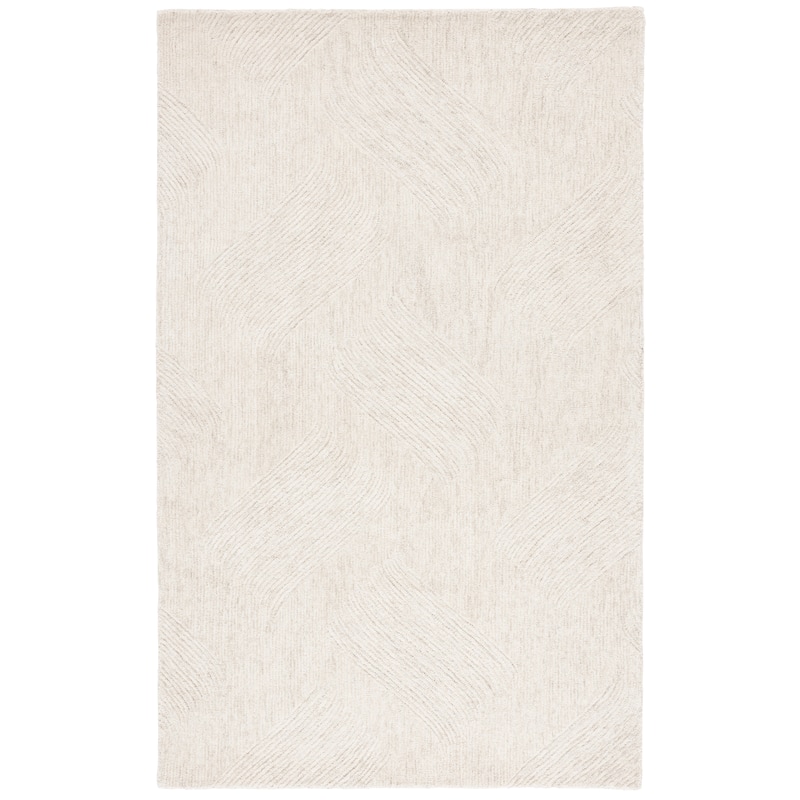SAFAVIEH Handmade Pine Anaya Modern & Contemporary Wool Rug - 5' x 8' - Light Sage