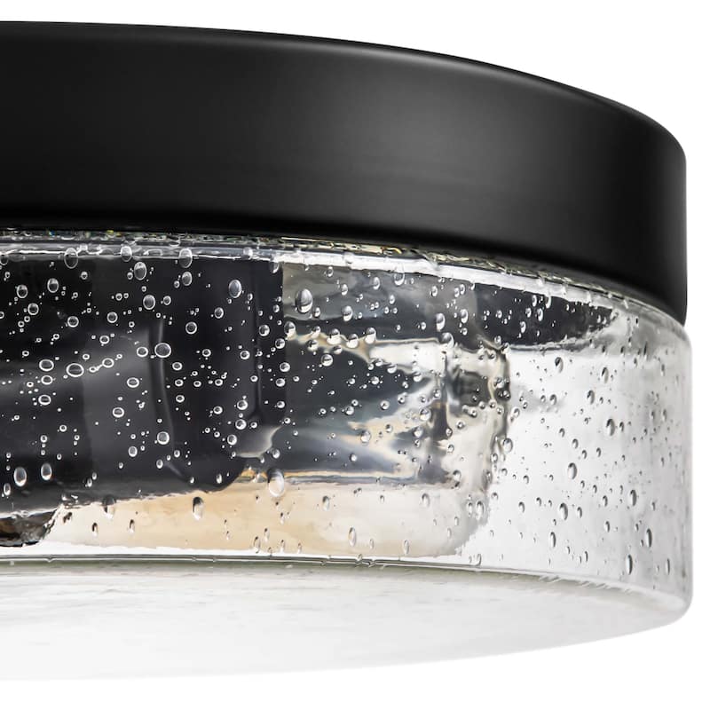 Black Farmhouse Flush Mount Ceiling Light Fixtures Flush Mount Ceiling Light for Hallway, Kitchen, Entryway and Foyer