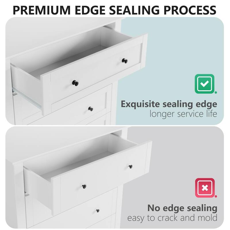 6 Chest of Drawer Dresser